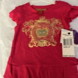 Top/Tunic by Applebottoms sz 2T new with tags